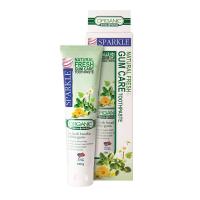 ราคา สปาร์คเคิลยาสีฟันเนเชอรัลเฟรชแอนด์กัมแคร์ 100กรัม Sparkle Natural Fresh & Gum Care Toothpaste 100g. (8858690023487)