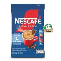 ราคา เนสกาแฟเบลนด์แอนด์บรูกาแฟปรุงสำเร็จชนิดผงไม่มีน้ำตาล 12.2กรัม แพค 9ซอง Nescafe Blend Instant Coffee Mix No Table Suger 12.2g. Pack 9sachets (8850125091641)