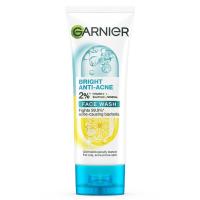 ราคา การ์นิเย่โฟมล้างหน้าไบรท์คอมพลีทแอนตี้แอคเน่ 100มล. Garnier Bright Complete Anti Acne Cleaning Foam 100ml (8994993018222)