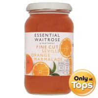 ราคา เวทโทรสเอสเซนเชี่ยลแยมส้มมาร์มาเลดออเร้นจ์ไฟน์คัท 454กรัม Waitrose Essential Fine Cut Seville Orange Marmalade 454g. (5000169075937)