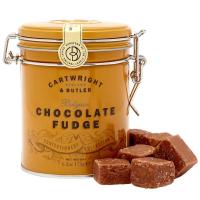 ราคา คาร์ทไรท์แอนด์บัทเลอร์ขนมหวานรสช็อกโกแลต 175กรัม Cartwright and Butler Belgian Chocolate Fudge in Tin 175g. (5060301889792)