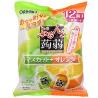 ราคา โอริฮิโระขนมเยลลี่ผสมบุกรสส้มและมัสคัต 240กรัม Orihiro Pouch Orange and Muscat Konjac Jelly 240g. (4571157255422)