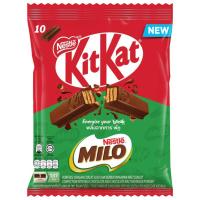 ราคา คิทแคทไมโลเวเฟอร์เคลือบช็อกโกแลตแชร์แบ็ก 160กรัม KitKat Milo Wafer with Chocolate Share Bag 160g. (9556001317322)
