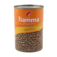 ราคา ไฟมมาวีสุเวียนาถั่วเลนทิลในน้ำเกลือ 400กรัม Fiamma Vesuviana Lentils in Brine 400g. (8009755002903)