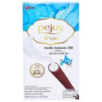 ราคา กูลิโกะพีจอยบิสกิตแท่งรสโกโก้สอดไส้ครีมกลิ่นวานิลลาฮอกไกโดมิลค์ 39กรัม Glico Pejoy Biscuit Stick with Vanilla Hokkaido Milk Cream 39g. (8851019000800)