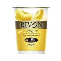 ราคา ริวองซอยเกิร์ตนมถั่วเหลืองหมักจุลินทรีย์รสออริจินัล 130กรัม Rivon Soygurt Fermented Soy Milk Original Flavour 130g. (8852512701010)