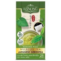 ราคา เรนองพลัสชาเขียวใบหม่อนรสชาเขียวญี่ปุ่น 2กรัม แพค 25ซอง Ranong Plus Mulberry Green Tea Japanese Flavored 2g. Pack 25sachets (8854575000024)