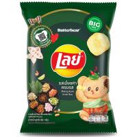 ราคา เลย์คลาสสิคมันฝรั่งทอดกรอบรสเมี่ยงคำครบรส 69กรัม Lays Classic Meangkam Potato Chips 69g. (8850718807949)