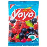 ราคา โยโย่กัมมี่เบอร์รี่มิกซ์ 80กรัม Yoyo Gummy Mixed Berry 80g. (8852047232195)