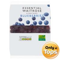 ราคา เวทโทรสเอสเซนเชี่ยลบลูเบอร์รี่แช่แข็ง 400กรัม Waitrose Essential Blueberries Frozen 400g. (5000169150191)