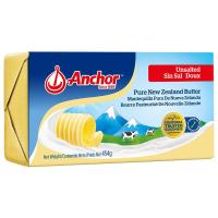 ราคา แองเคอร์เนยสดรสจืด 454กรัม Anchor Unsalted Butter 454g. (852358001211)