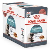 ราคา โรยัลคานินอาหารแบบเปียกสำหรับแมวดูแลปัญหาก้อนขนโลฟ 85กรัม แพค 12 Royal Canin Hairball Care Adult Loaf Wet Cat Food 85g. Pack 12 (9003579000403)