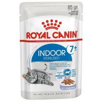 ราคา โรยัลคานินแมวโตเลี้ยงในบ้าน7ปีเจลลี่ 85กรัม Royal Canin Indoor Sterilized 7Plus Jelly 85g. (9003579014059)