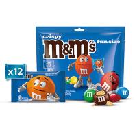 ราคา เอ็มแอนด์เอ็มคริสปี้ฟันไซส์ 144กรัม M&M Crispy Milk Chocolate Fun Size 144g. (6914973612723)