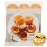 ราคา เวทโทรสยอคแชร์พุดดิ้งแช่แข็ง 230กรัม Waitrose Frozen 12 Yorkshire Puddings 230g. (5000169137833)