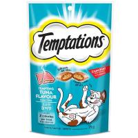 ราคา เทมเทชันส์รสเทมติ้งทูน่าขนมแมวกรอบนอกนุ่มใน75กรัม Temptations Tampting Tuna Cat Snack Biscuit 75g. (8851393000212)