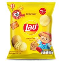 ราคา เลย์ปาร์ตี้แพคมันฝรั่งแท้ทอดกรอบแผ่นเรียบรสมันฝรั่งแท้ 105กรัม Lays Party Pack Potato Chips Original Flavor 105g. (8850718814114)