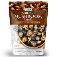 ราคา ดีเจแอนด์เอเห็ดชิตาเกะกรอบปรุงรส 150กรัม DJ&A Shiitake Mushroom Crisps 150g. (9345544003089)