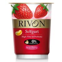 ราคา ริวองซอยโยเกิร์ตรสสตรอเบอร์รี่ 130กรัม Rivon Soy Yogurt Strawberry Flavour 130g. (8852512701027)