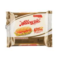 ราคา อลาวรี่โฟร์ชีสมิกซ์ชีสสไลด์ 100กรัม Allowrie Four Cheese Mix Cheese Slices 100g. (8850332312393)