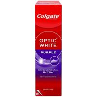 ราคา คอลเกตยาสีฟันอ๊อพติคไวท์เพอร์เพิล 100กรัม Colgate Optic White Purple Toothpaste 100g. (6920354836930)