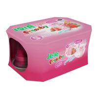 ราคา เจเล่ไลท์เฟรช์ชี่รสสตรอเบอร์รี่ 125กรัม แพค 6 Jele Light Fresshy Strawberry 125g.Pack 6 (8850157101400)