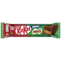 ราคา คิทแคทชังกี้ไมโลช็อกโกแลตนมสอดไส้เวเฟอร์ 38กรัม Kitkat Chunky Milo Wafer in Milk Chocolate 38g. (9556001316530)