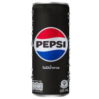 ราคา เป๊ปซี่ไม่มีน้ำตาลกระป๋อง 325มล. Pepsi Zero Sugar Can 325ml. (8858998581566)