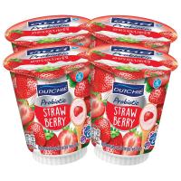 ราคา ดัชชี่โยเกิร์ตสตรอเบอร์รี่ 135กรัม แพค 4 Dutchie Yoghurt Strawberry 135g. Pack 4 (8851717021114)