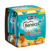 ราคา ฮาร์ทติเบเนคอลอาหารเสริมรสส้ม70ซีซี แพค 4 Hearti Benecol Orange 70cc Pack 4 (8852108111186)