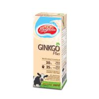 ราคา แมกโนเลียนมปรุงแต่งยูเอชทีสูตรผสมกิงโกะรสไวท์มอลต์ 180มล. Magnolia UHT Ginkgo Plus White Malt 180ml. (8858705604618)