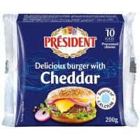ราคา เพรสซิเด้นท์แฮมชีสสไลด์ 200กรัม President Ham Cheese 200g. (3228020490329)