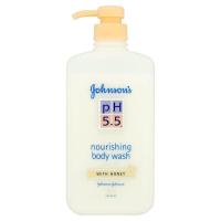 ราคา จอห์นสันครีมอาบน้ำพีเอช5.5นูริชชิ่งวิทฮันนี่ 750มล. Johnson PH 5.5 Nourishing with Honey Body Wash 750ml. (9556006060421)