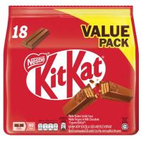 ราคา คิทแคทแชร์แบ็กวีแพคช็อกโกแลตนมสอดไส้เวเฟอร์ 270กรัม KitKat Share Bag Value Pack Milk Chocolate Wafer 270g. (9556001284860)