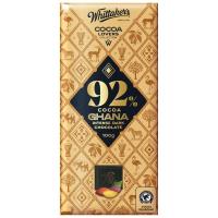 ราคา วิทแทคเกอร์โกโก้กาน่าอินเทนส์ดาร์กช็อกโกแลต 100กรัม Whittakers Cocoa Ghana Intense Dark Chocolate 100g. (9420063600022)