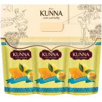 ราคา คันนามะม่วงอบแห้งเนื้อทองสูตรนุ่มคัดพิเศษ 75กรัม แพค 3 Kunna Premium Golden Soft Dried Mango 75g. Pack 3 (8858956500721)