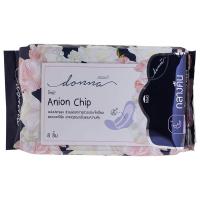ราคา ดอนน่าผ้าอนามัยแบบกลางคืนขนาด 35ซม. 8ชิ้น Donna Sanitary Napkin Night Slim Wings 35cm. 8pcs. (8859449359260)