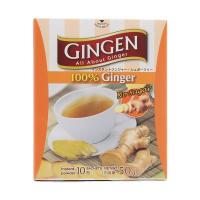 ราคา จินเจนขิงผงสำเร็จรูป100เปอร์เซ็นต์ 18กรัม แพค 10ซอง Gingen Ginger Popular 18g. Pack 10sachets (8850316070103)