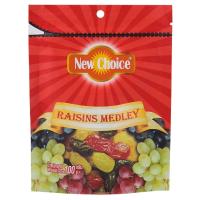 ราคา นิวช้อยลูกเกดเมดเล่ย์ 100กรัม New Choice Raisins Medley 100g. (8858150000355)