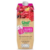 ราคา ยูนิฟน้ำผักผลไม้รวมผสมมิกซ์เบอร์รี่100เปอร์เซ็น 1000มล. Unif Veggie Mixed Berry 100percent 1000ml. (8850388540092)