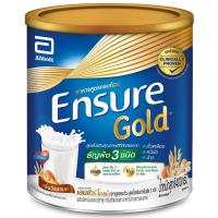 ราคา เอนชัวร์โกลด์สูตรโปรตีนจากธัญพืช3ชนิด 380กรัม Ensure Gold Plant Based 380g (8886451007797)