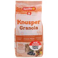 ราคา แฟมิเลียนุสเปอร์กลาโนล่า 500กรัม Familia Knusper Granola 500g. (7610023050215)