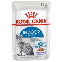 ราคา โรยัลคานินแมวโตเลี้ยงในบ้านเจลลี่ 85กรัม Royal Canin Indoor Sterilized Jelly 85g. (9003579013878)