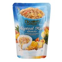 ราคา ไดมอนด์เกรนส์กราโนล่ารสทรอปิคัลริช 220กรัม Diamondgrains Tropieal Rich Granola 220g. (8859114900544)