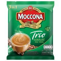 ราคา มอคโคน่าทรีโอเอสเปรสโซ่กาแฟปรุงสำเร็จชนิดผง 15.8กรัม แพค 27ซอง Moccona Trio Instant Coffee Mixed Espresso 15.8g. Pack 27sachets (8851753098798)
