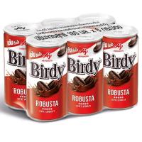ราคา เบอร์ดี้กาแฟโรบัสต้า 170มล. แพค 6 Birdy Robusta Coffee 170ml. Pack 6 (8850250002048)