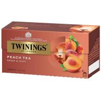 ราคา ทไวนิงส์ชาพีช 2กรัม แพค 25 Twinings Tea Peach 2g. Pack 25 (70177055639)