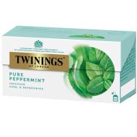ราคา ทไวนิงส์ชาเป๊ปเปอร์มิ้นท์ 2กรัม แพค 25 Twinings Tea Peppermint 2g. Pack 25 (70177118525)
