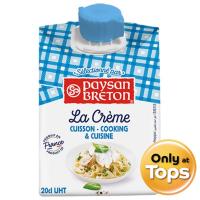 ราคา เพซองเบรตองยูเอชทีคุกกิ้งครีมไขมัน18เปอร์เซนต์ 200มล. Paysan Breton UHT Cooking Cream Fat 18Percent 200ml. (3412290025866)