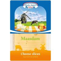 ราคา เดลี่แดรี่ฮอลแลนด์มาสดัมชีสสไลซ์ 100กรัม Daily Dairy Holland Maasdam Cheese Slices 100g. (8721264890085)